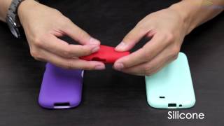 Rubberized Hard Case vs Silicone vs TPU [upl. by Faustine]