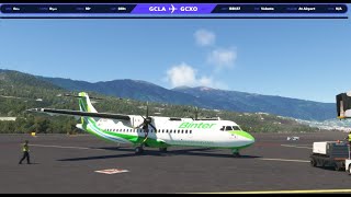 Canary island hopping Binter canarias VATSIM ATR [upl. by Colman]