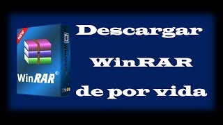 Como Descargar e instalar Winrar 32amp64 bits Full Español [upl. by Fronniah]