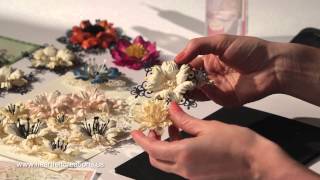 How do I create elegant papercrafted flowers 5 step by step techniques [upl. by Goode]