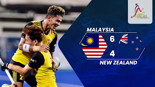 Sorotan Perlawanan Malaysia 64 New Zealand  Piala Sultan Azlan Shah [upl. by Sax957]