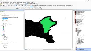 How to delineate a Watershed in ArcGIS using DEM [upl. by Johnston]