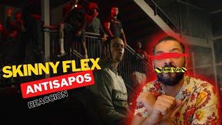 Skinny Flex ANTISAPOS Official Video  REACT BY AKA [upl. by Jamima]