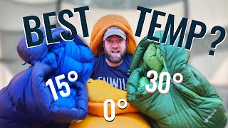 Whats The BEST Sleeping Bag For You  Comparing Temperature Ratings with Marmot Sleeping Bags [upl. by Oatis332]