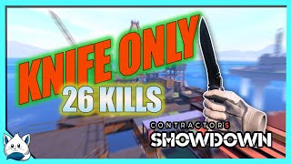 Contractors Showdown  KNIFE ONLY [upl. by Alikee]