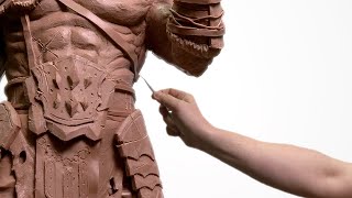 GIANT Monster Clay Sculpture EPIC [upl. by Midge]