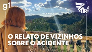 Vizinhos relatam como foi momento da queda de avião que deixou 62 mortos em Vinhedo  FANTÁSTICO [upl. by Cherilyn]