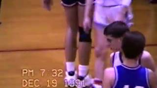 19911219 Clinton Basketball 8th Grade v Warrensburg Lathem 6551W [upl. by Anolla]