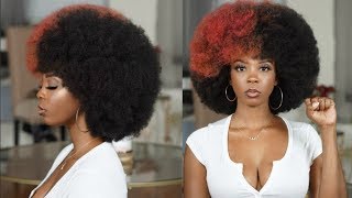 THE BEST DAMN 4C AFRO TUTORIAL EVER [upl. by Noble]