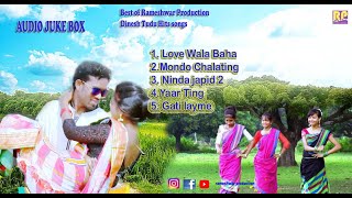 Dinesh Tudu Hits songs  Audio jukebox  best of rameshwar production new santhali song 2020 [upl. by Ahsiele]