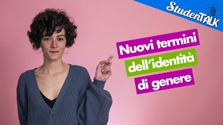 I termini dellidentità di genere  StudenTALK [upl. by Frere]