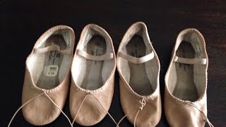 Como hacer zapatillas de media punta para ballet DIY [upl. by Ettenowtna]