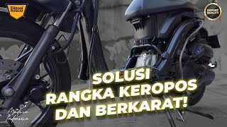 DITON FLINTKOTE 009 SOLUSI AMPUH ATASI RANGKA PATAH AKIBAT KARAT🔥  DITON PREMIUM [upl. by Ahsas]