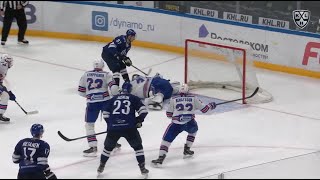 Hietanen feeds Shipachyov for OT winning goal [upl. by Viglione663]