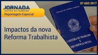 Reportagem Especial Mudanças da Reforma Trabalhista que mais impactam os profissionais [upl. by Ynetruoc]