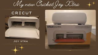 Unboxing my new Cricut Joy Xtra [upl. by Etteuqram995]