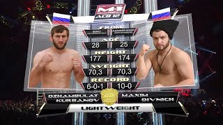 ACB 12 amp M1 Джамбулат Курбанов vs Максим Дивнич  Dzhambulat Kurbanov vs Maxim Divnich [upl. by Goetz]