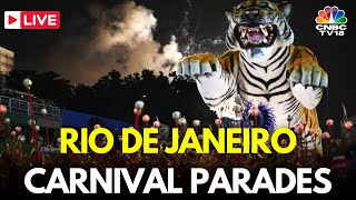 Rio Carnival 2024 LIVE Brazils Samba Schools Perform at Rio Carnival  Brazil News Live  IN18L [upl. by Zebadiah]