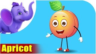 Apricot  Fruit Rhyme in Ultra HD 4K [upl. by Antipas]