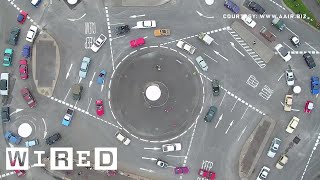 See How an Insane 7Circle Roundabout Actually Works  WIRED [upl. by Leanna]