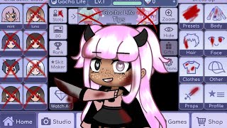 Scary gacha life glitch [upl. by Euqinimod]