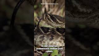 🐍 Eastern Diamondback Rattlesnake  OneMinute Wildlife Documentary 🐍 [upl. by Frodin]