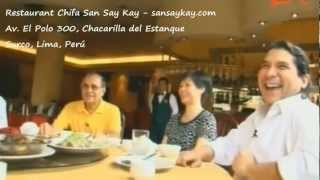 Restaurant Chifa San Say Kay  Surco Lima Perú [upl. by Kliment]