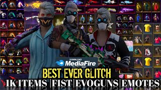 After Ob43 Update VIP Glitch Pack Free Fire FFMax Glitch File Today Free Fire Max Glitch‼️Full Icon [upl. by Bartholomew]