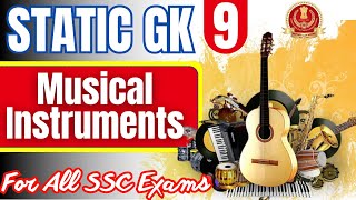 STATIC GK FOR SSC EXAMS  MUSICAL INSTRUMENTS  PARMAR SSC [upl. by Anrapa]