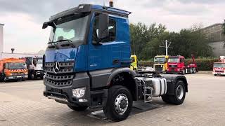 Mercedes Benz Arocs 1845 4x4 feste allrad mit Kipphydraulik aus Baujahr 2022 [upl. by Hyacinth61]