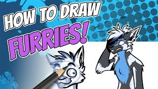 How to draw furries [upl. by Segalman]