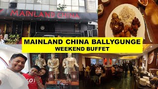 Mainland China Buffet experience Ballygunge Kolkata [upl. by Nanreik186]