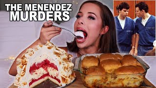 BAKED ALASKA amp CHEESEBURGER SLIDER CASSEROLE MUKBANG [upl. by Landel]