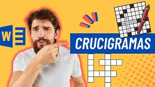 🔠 Cómo crear un CRUCIGRAMA Hacelo en Word Tutorial [upl. by Rockel]