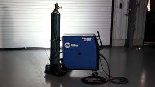 Miller Welding Millermatic 252 Mig Wire Welder [upl. by Eleirbag]