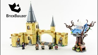 LEGO HARRY POTTER Hogwarts Whomping Willow 75953  Lego Speed Build [upl. by Acitel]