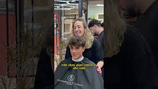 Cambio de look para Marc  espero que os guste tanto como a mi ❤️ barberia cortedepelo barcelona [upl. by Ardy]