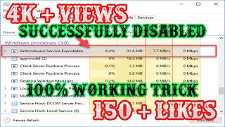 How To Disable Anti malware Service Executable On windows 1011 Reduce High CPU UsageMemory Usage [upl. by Frulla834]