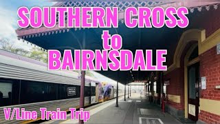 SOUTHERN CROSS STATION to BAIRNSDALE VLine VLocity Train Ride Full Trip [upl. by Nnylecyoj]