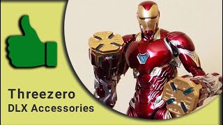 Threezero DLX Iron Man Mark L Accessories Pack Review [upl. by Mcguire]