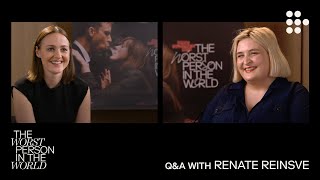 THE WORST PERSON IN THE WORLD  In Conversation with Renate Reinsve  MUBI [upl. by Halla534]