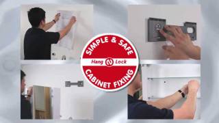 Product Video Croydex  Hang and Lock [upl. by Yecak]