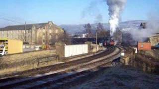 Keighley amp Worth Valley Railway Winter Steam Gala  17th February 2008 [upl. by Ecnadnak]