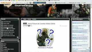 Criando Uma Conta Para Jogar o CounterStrike Online [upl. by Otcefrep]