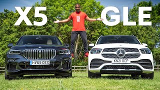 Mercedes GLE vs BMW X5 Which Is The BEST Premium SUV  4K [upl. by Akcirderf]