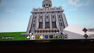 Nauvoo Temple Recreated in Minecraft [upl. by Collier]