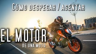 CÓMO despegar ASENTAR el motor de MI MOTO [upl. by Ahsitnauq394]