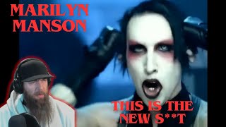 Marilyn Manson  This Is The New ST Official Music Video Uncensored MUSIC VIDEO REACTION [upl. by Ahsimet]