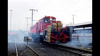 Wintervorbereitungen bei den Lokführern  Fahrt mit der Schneeschleuder [upl. by Etiam971]