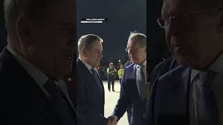 Le ministre russe des Affaires étrangères Sergueï Lavrov est arrivé à Riyad la capitale saoudienne [upl. by Adao]